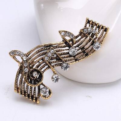 Alloy Brooches