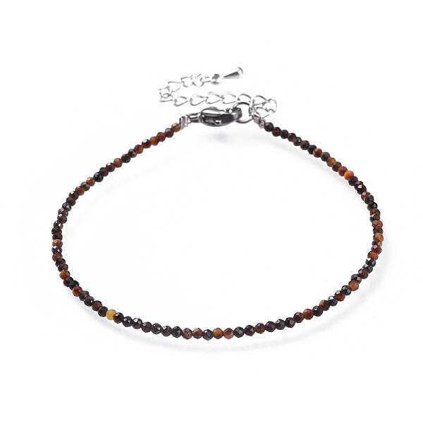 Natural Tiger Eye Bead Bracelets