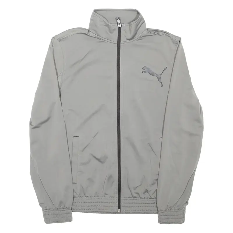 PUMA Mens Track Jacket Grey S