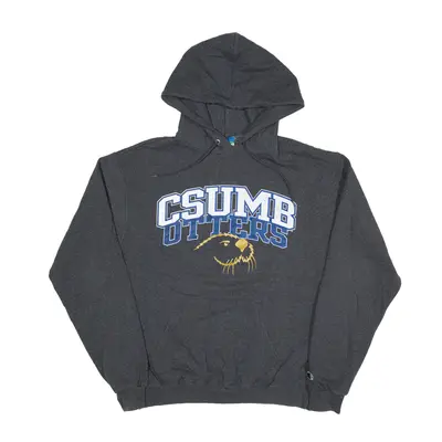 CHAMPION Csumb Otters Hoodie Grey Pullover Mens M