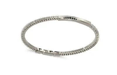 Guess Elegante Bracciale In Acciaio Da Donna Jumb05102Jwst - Lunghezza: 19 Cm
