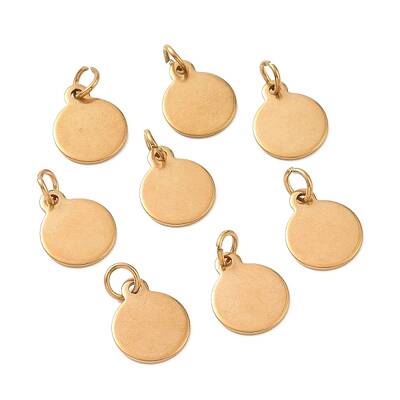 Ion Plating(IP) 304 Stainless Steel Charms