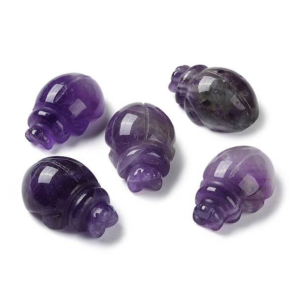 Natural Amethyst  Carved Healing Figurines