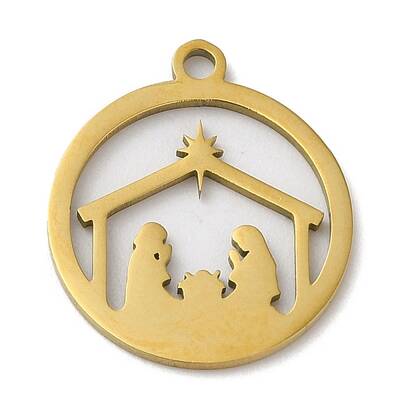 Christmas 201 Stainless Steel Pendants