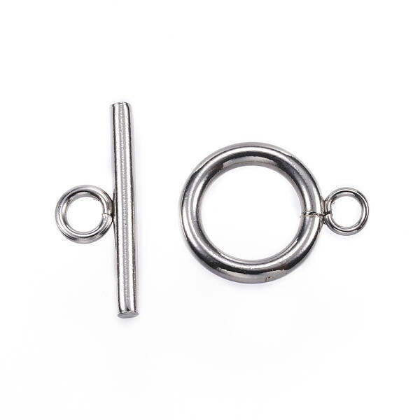 Tarnish Resistant 304 Stainless Steel Toggle Clasps