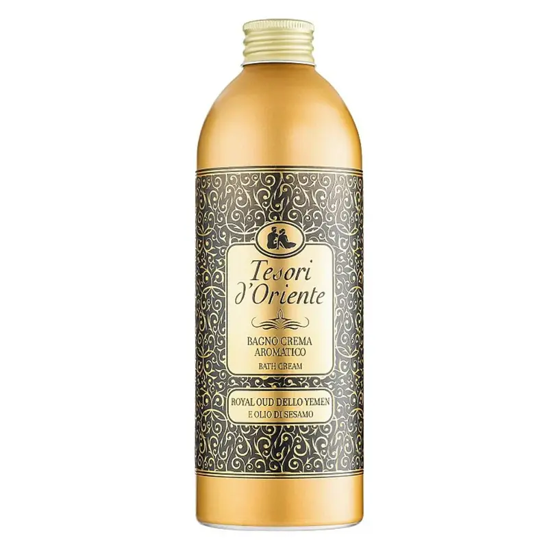 Tesori D Oriente Aromatic Bath Cream Royal Oud of Yemen and Sesame Oil 500 ml