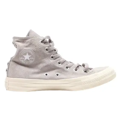 CONVERSE High Top Trainers Grey Canvas Womens UK 4