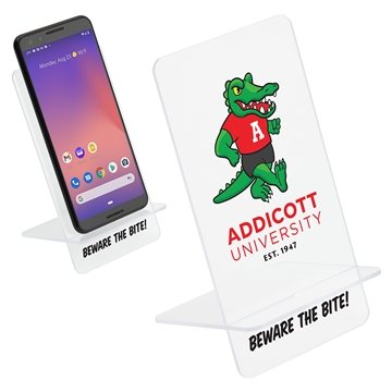 150 Promotional Clear View Phone Stand - Collapsible & Universal ...