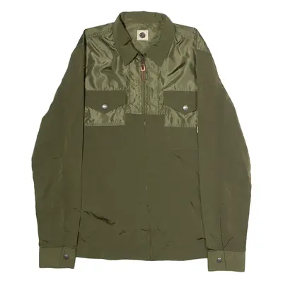PRETTY GREEN Overshirt Mens Jacket Green S