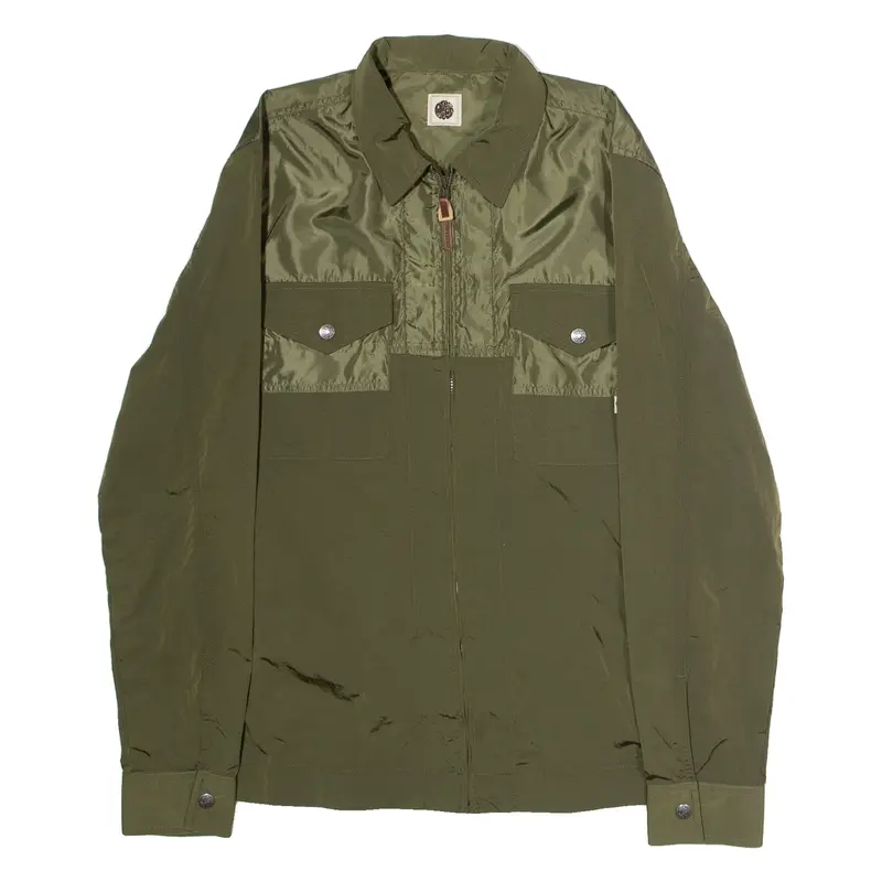 PRETTY GREEN Overshirt Mens Jacket Green S