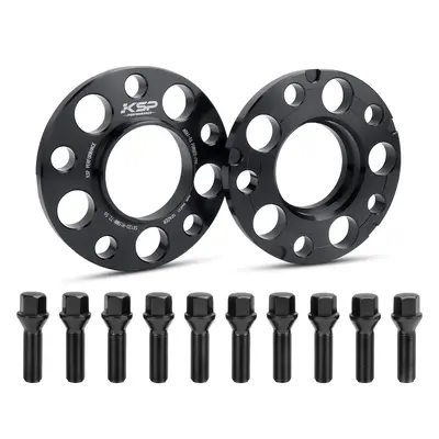 15mm 5x112 Hubcentric Wheel Spacers for BMW F10 F30 F32 F25 F26 F80 F20 | M14x1.25 - KSP Performance