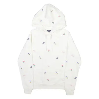 POLO RALPH LAUREN Womens White Hoodie XS
