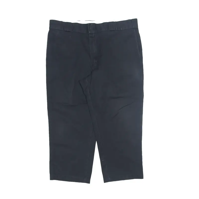 DICKIES 874 Workwear Trousers Blue Regular Straight Mens W38 L24