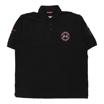 Aston Martin N24, Ecurie Bagatelle Hanes Polo Shirt - 2XL Black Cotton