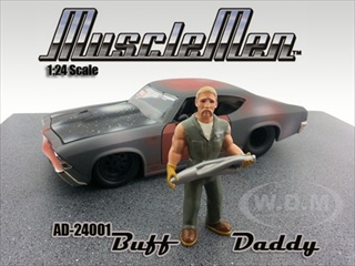 Musclemen Buff Daddy Figure For 124 Diecast Model Car by American Diorama
