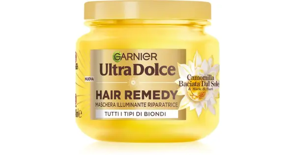 Garnier Chamomile Kissed by the Sun & Flower Honey - Illuminating Repair Mask 340 ml