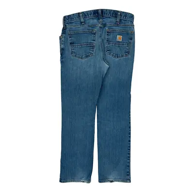 Relaxed Fit Carhartt Jeans - 34W UK 14 Blue Cotton Blend