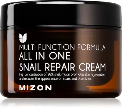 Mizon Multi Function Formula Snail regenerating cream with 92% filtered snail slime 120 ml