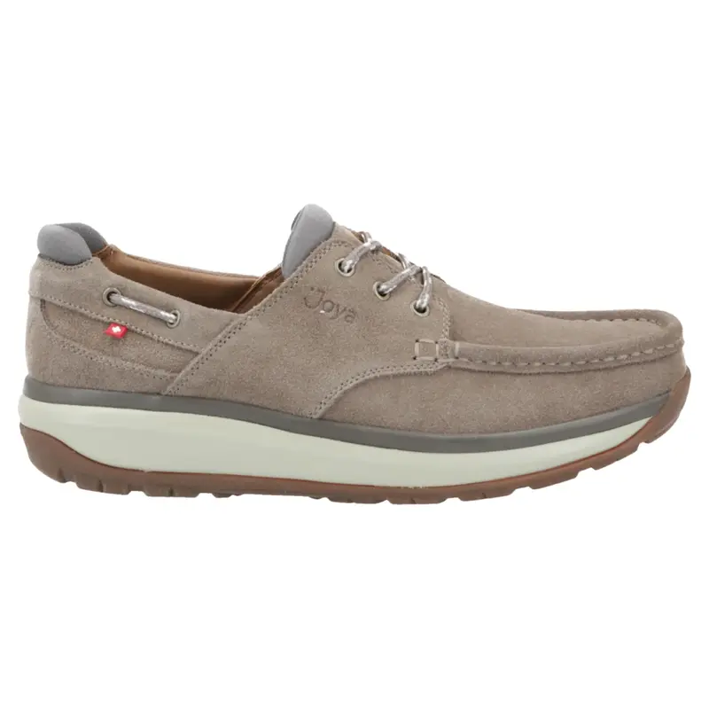 Joya Havanna Leather Textile Men's Lace Up Shoes - Light Brown - Size:US 11.5 Men