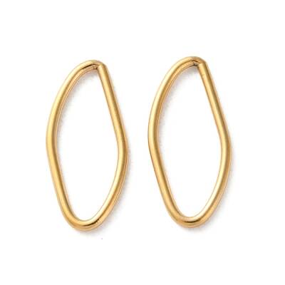 Ion Plating(IP) 304 Stainless Steel Linking Rings