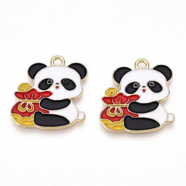 Alloy Enamel Pendants