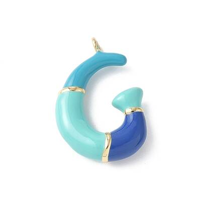 Brass Enamel Pendants