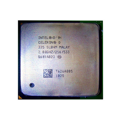 SL8HM Intel Celeron D 335 Single-Core 2.80GHz 533MHz FSB 256KB L2 Cache Socket PGA478 Processor