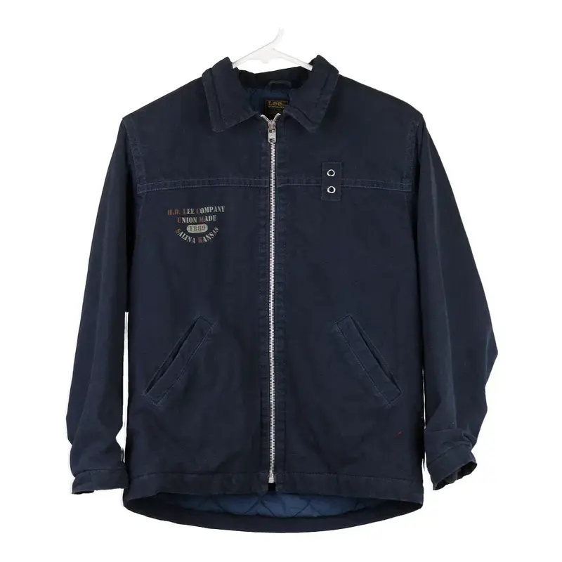 Age 12 Lee Jacket - Large Black Cotton