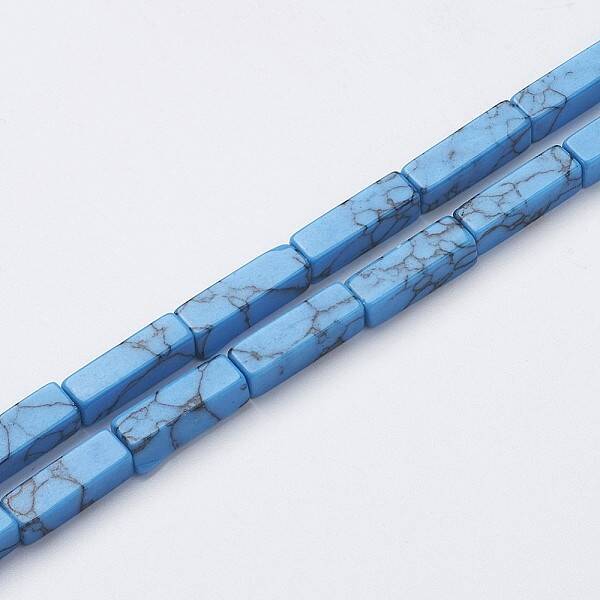 Synthetic Turquoise Beads Strands