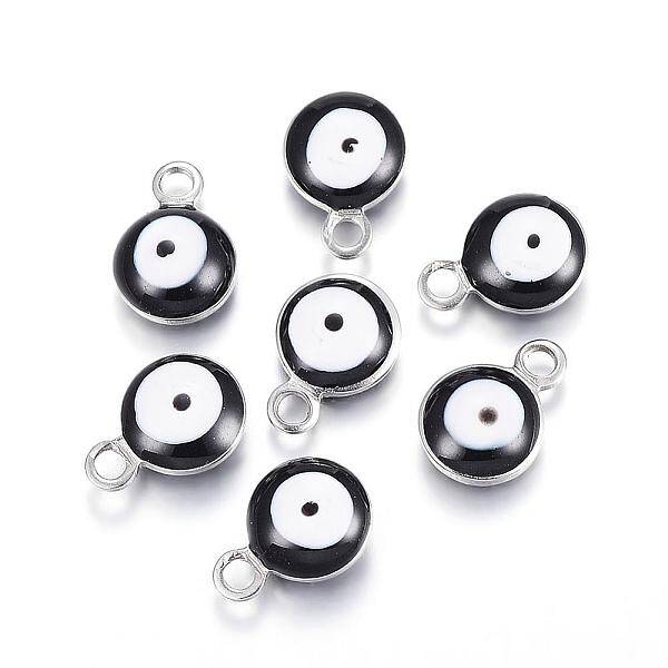 304 Stainless Steel Enamel Charms
