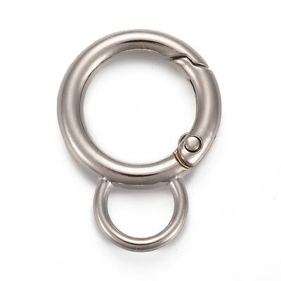 Alloy Spring Gate Ring
