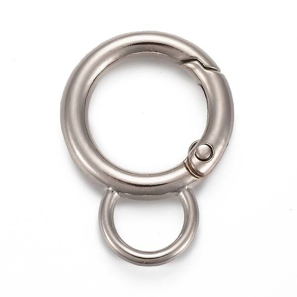 Alloy Spring Gate Ring