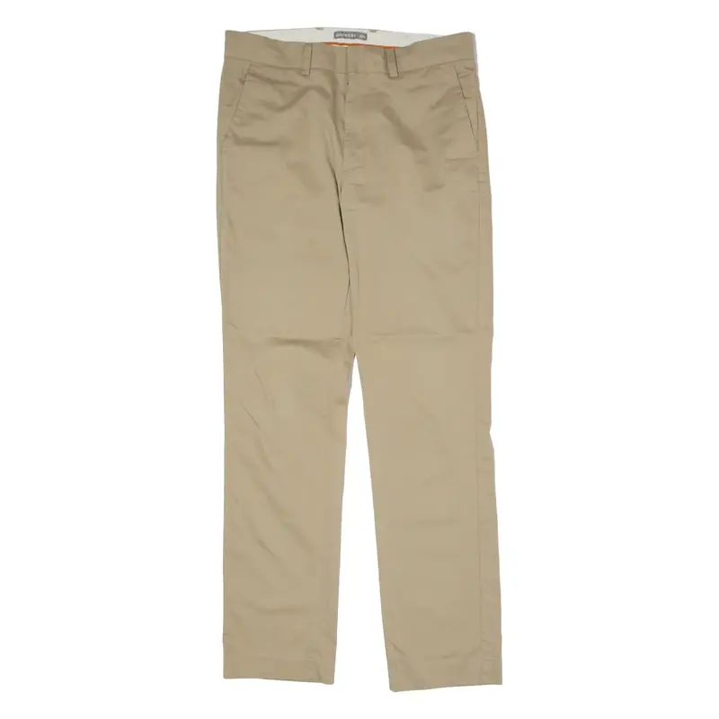 DOCKERS Khakis Mens Trousers Beige Slim Tapered W32 L32