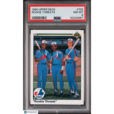 Rookie Threats PSA 1990 Upper Deck #702 8 93228967
