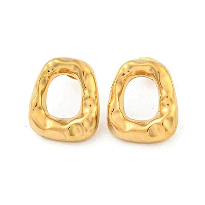 Trapezoid 304 Stainless Steel Ear Studs