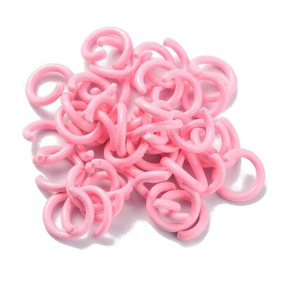 Zinc Alloy Open Jump Rings