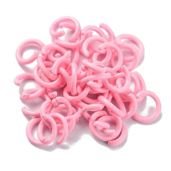 Zinc Alloy Open Jump Rings