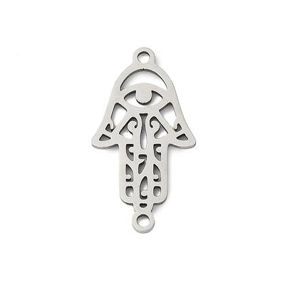201 Stainless Steel Religion Laser Cut Connector Charms