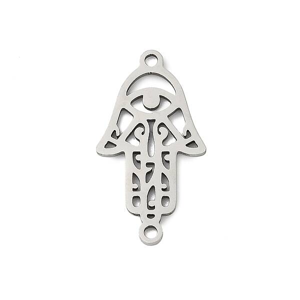 201 Stainless Steel Religion Laser Cut Connector Charms