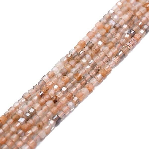 Natural Multi-Moonstone Beads Strands