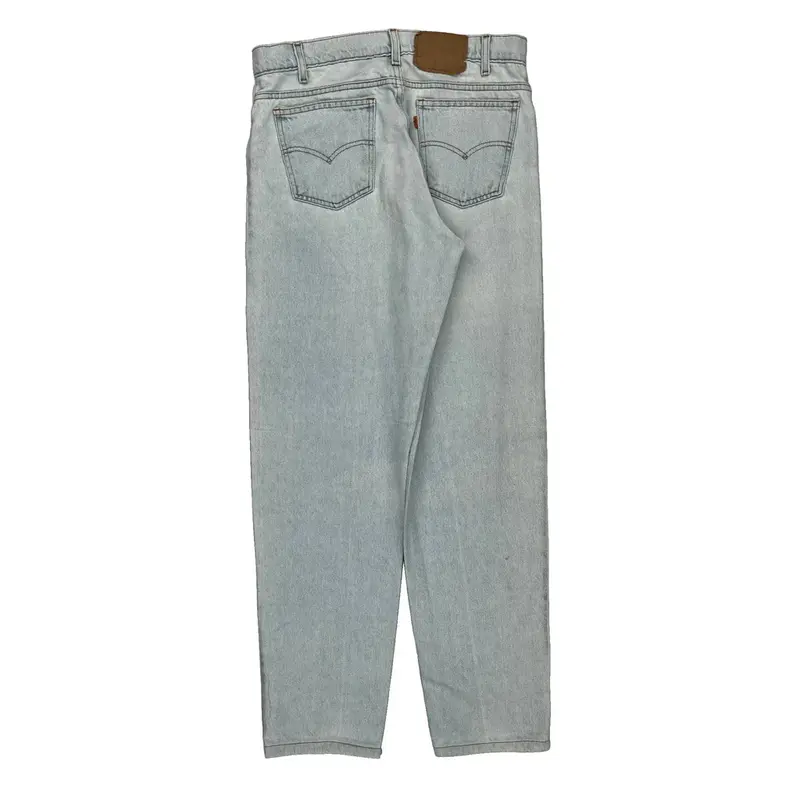 Orange Tab 550 Levis Jeans - 31W 32L Light Wash Denim
