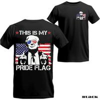 Trump This ls My Pride Flag Shirt For Men - ForWomen, Make America Great Again Sweatshirt,Funny Trump Gift Hoodie, Casual Cot...