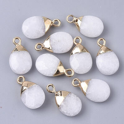 Natural White Jade Pendants
