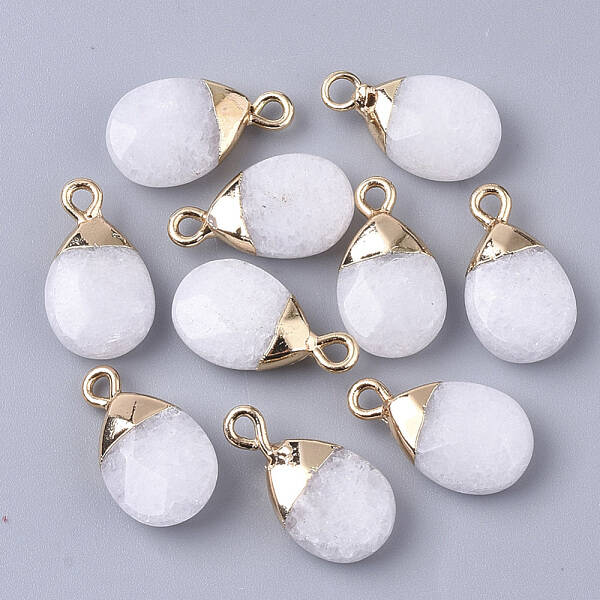 Natural White Jade Pendants