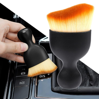 Car Interior Dust Brush, Car Detailing Brush, Soft Bristles Dusting Tool for Automotive Dashboard, Air Conditioner Vents, Lea...