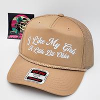 I Like My Girls A Little Bit Older Hat | Music Funny Men's Accessories