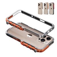 [Free !ship] Full Metal Bezel Bumper Case for iPhone 16 Pro Max 16 Pro 16 15 14 13, Full-Frame Armor Aluminum Alloy Bumper No...