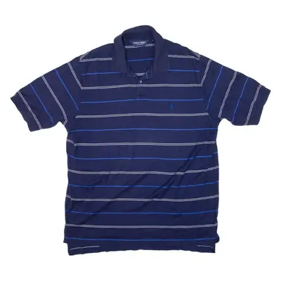 POLO RALPH LAUREN Golf Mens Polo Shirt Blue Striped L