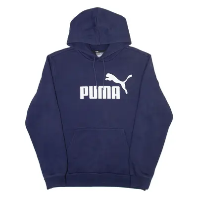 PUMA Mens Blue Hoodie M