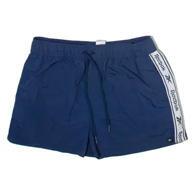 REEBOK Mesh Lined Mens Swimming Shorts Black M W30